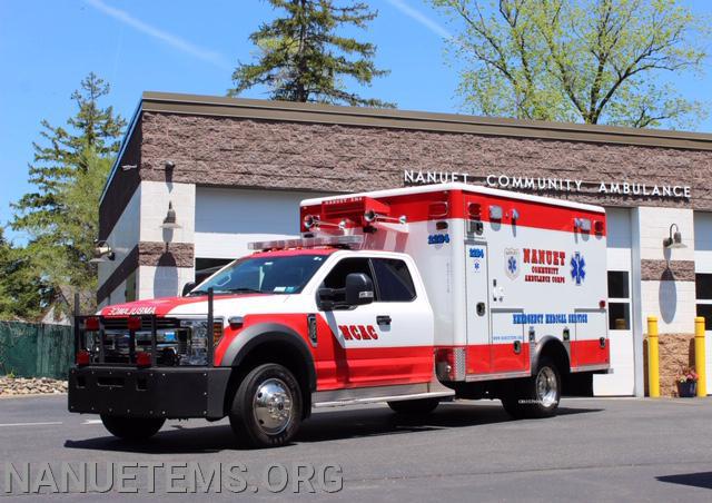 22B4 &ndash; 2018 Ford F 550 Type 1 Horton Ambulance