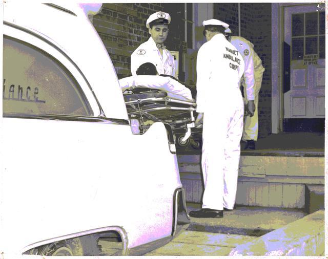 Response in the beginning of the Corps. history Photo: Nanuet EMS