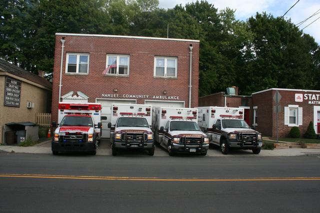 We definitely didn't fit anymore... Photo: Nanuet EMS