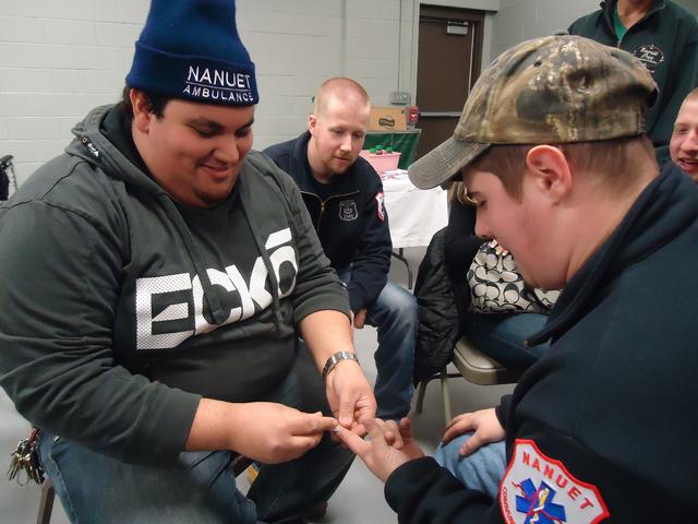 Blood Glucose Monitoring Photo: Nanuet EMS