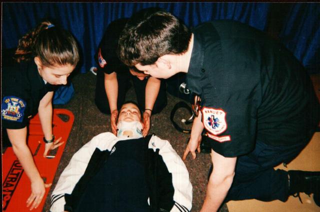 Spinal Immobilization Photo: Nanuet EMS